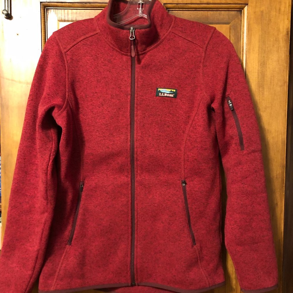 Women's L.L.Bean Sweater Fleece Full-Zip Jacket, Small